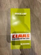 Vintage Claas Brochures