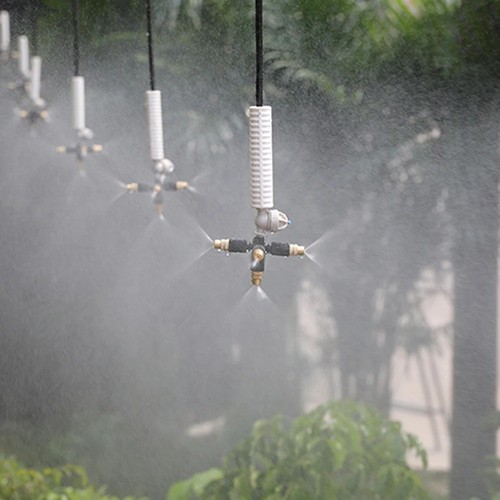 Brass misting nozzle patio - nozzle,