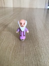 VINTAGE BLUEBIRD 1991 POLLY POCKET BLUE FUNTIME CLOCK FATHER TIME FIGURE ONLY