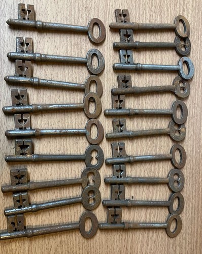 Vintage rusty church lock - rusty,