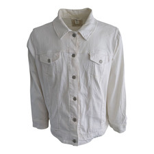 Levi’s Men’s White Denim Trucker Jacket 3XL