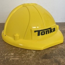 Tonka Tough Builders Hard Hat Toy Yellow Construction Play
