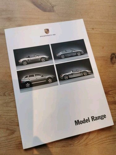 Porsche model range - model, brochure
