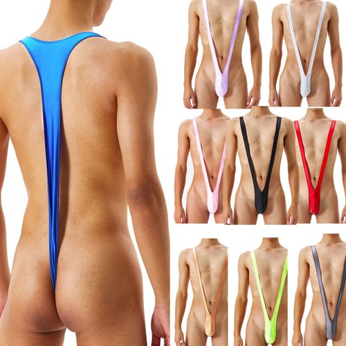Men glossy sexy mankini - sexy,