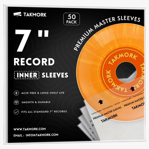 Inch vinyl record inner - 7-inch,
