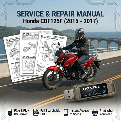 Honda cbf125f 2015 - cbf125f, 2016