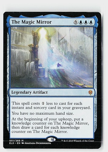 The magic mirror - mirror, throne
