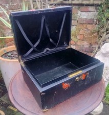 Antique 19thc Leather Despatch