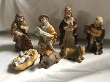 Vintage Nativity Scene Large