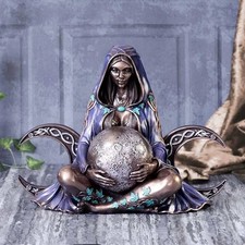 Triple moon goddess statue - moon,