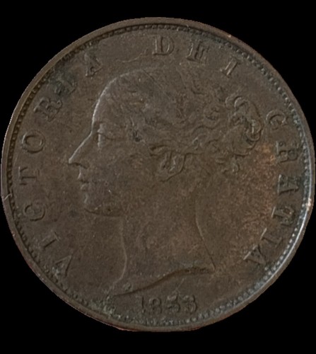 1853 queen victoria - queen, half
