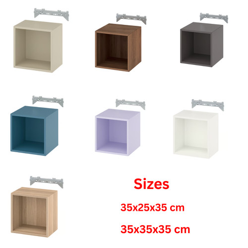 Ikea eket wall - ikea, mounted