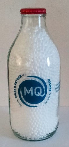 Collectable milk bottle - collectable, mq