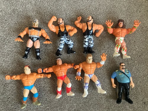 Hasbro wwe wwf wrestling 90s - hasbro, 8