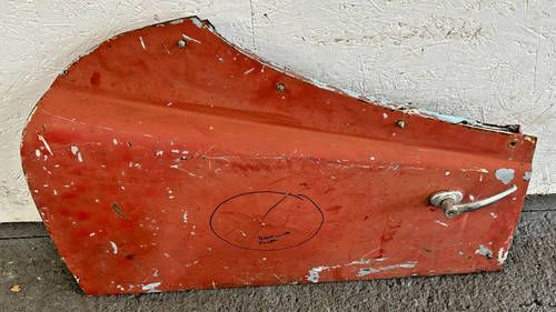 Triumph tr3a door dent - triumph,