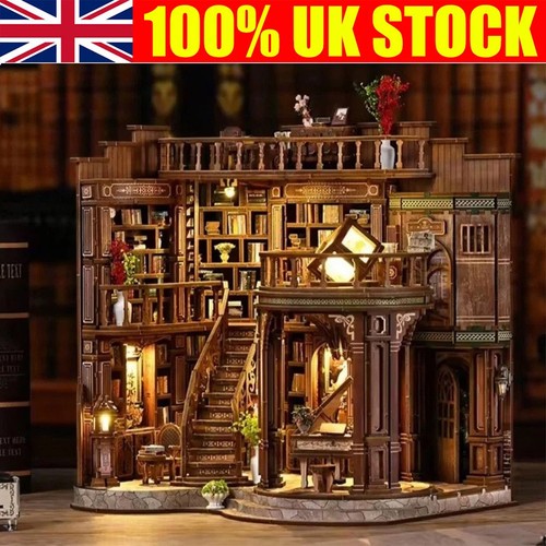 888pcs book hall model - book, diy