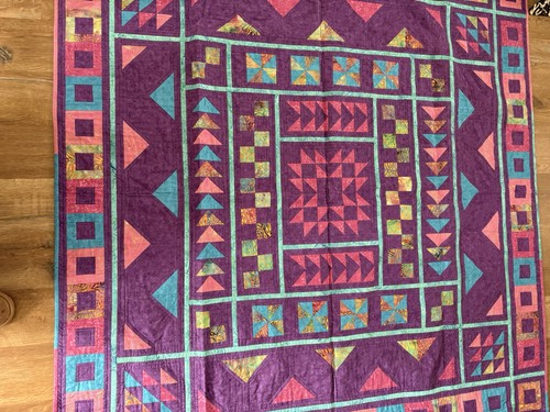 Purple gypsy quilt - purple,