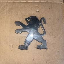 Peugeot 307cc Rear Boot Peugeot Badge Chrome Emblem 9631717280