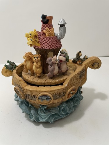 Vintage noah ark rotating - vintage,