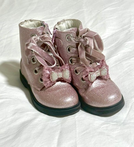 Lelli kelly boots pink sparkle - lelli,