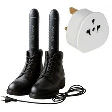 Electric Shoe Boot Dryer Glove Warmer Heat Blower Socks Boots + 3 PIN ADAPTER UK