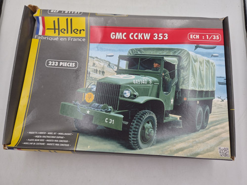 Heller gmc cckw 353 scale - heller,