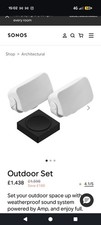 Sonos Sonance Black Outdoor