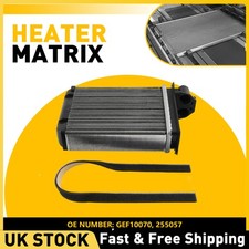 Heater Matrix Fits For