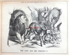 'THE LION & HIS FRIENDS (!)'
