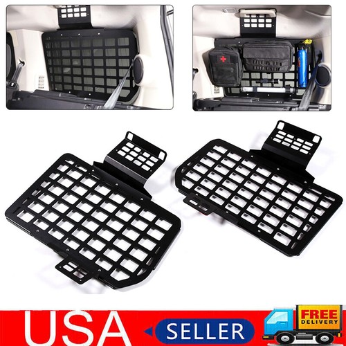 Rear side window molle storage - rear,