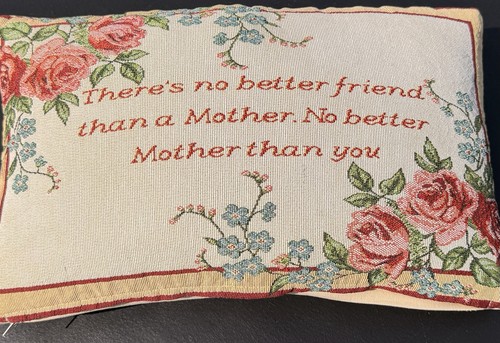 Vintage style tapestry cushion - vintage,