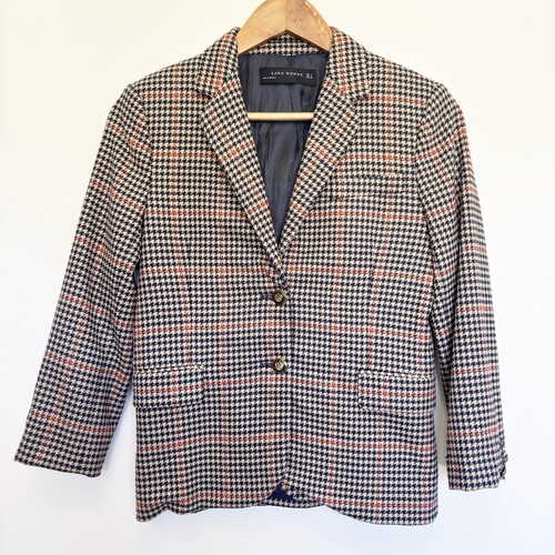 Zara women houndstooth - zara,