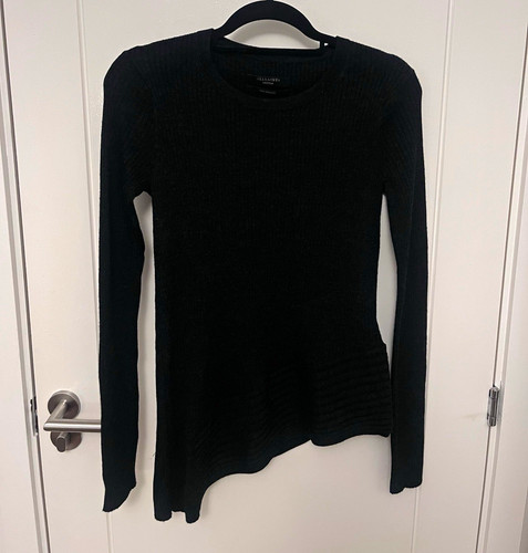 Allsaints black merino - merino, wool