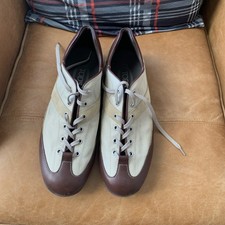 TOD'S Leather Cloth Suede