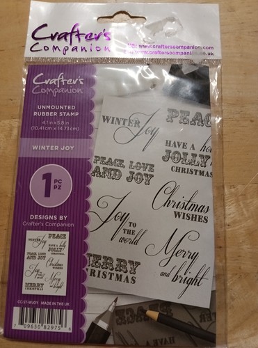 Crafter companion winter - winter, joy