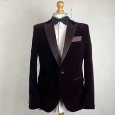 Moss Velvet Blazer Jacket