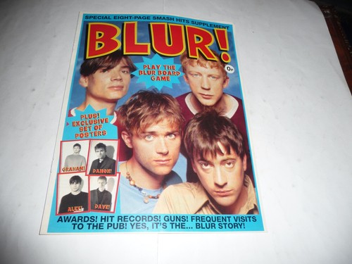 Blur page pullout issued - blur,