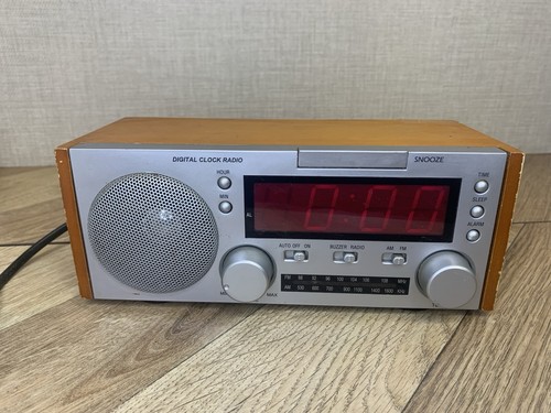 Retro led digital alarm clock - alarm,