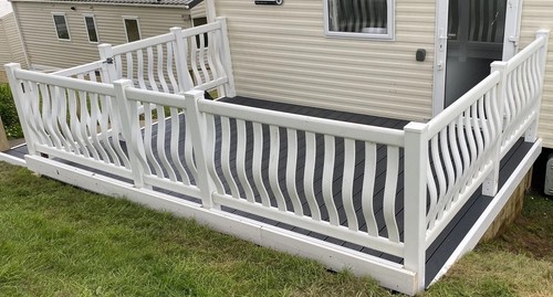 Caravan verandah decking - verandah,