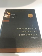 RARE ZONDERVAN NIV EXHAUSTIVE