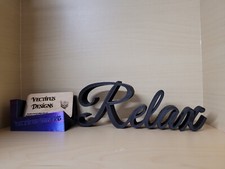 Relax Standing Sign | Home Decor | Housewarming gift | Free UK Delivery