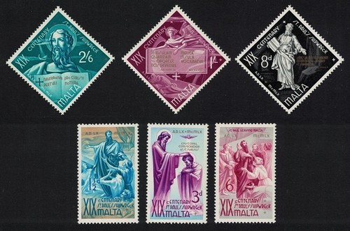 Malta 1960 sg295 300 - 1960, sg295-300