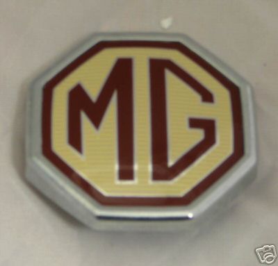 Rear badge mark one - mg,