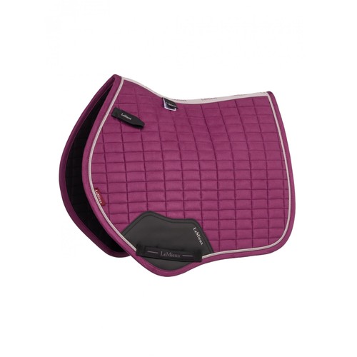 Suede close contact saddle pad - close,