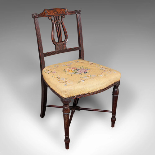 Antique side chair - antique, chair,