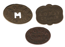 Market Tokens x3 A.Q. May Grower Spitalfields