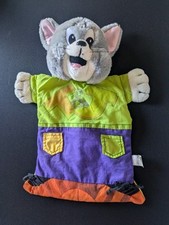 Vintage RARE Tom n Jerry Pyjama Bag Laundry Case Plush Teddy