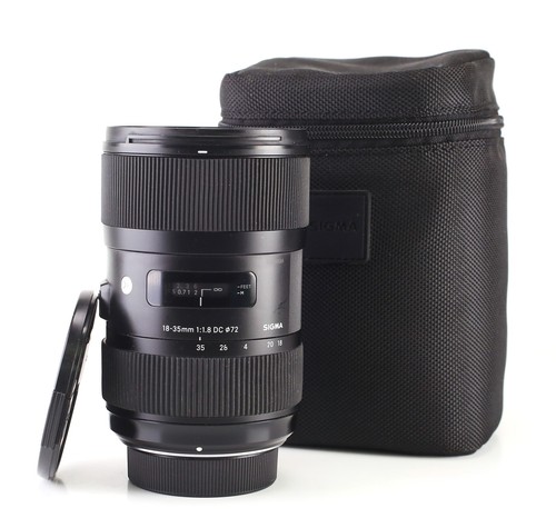 Sigma 35mm 8 - 18-35mm, f1.8