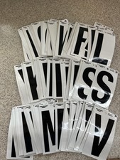Lot (135) Hillman Sign Letters