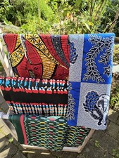 African fabric remnant